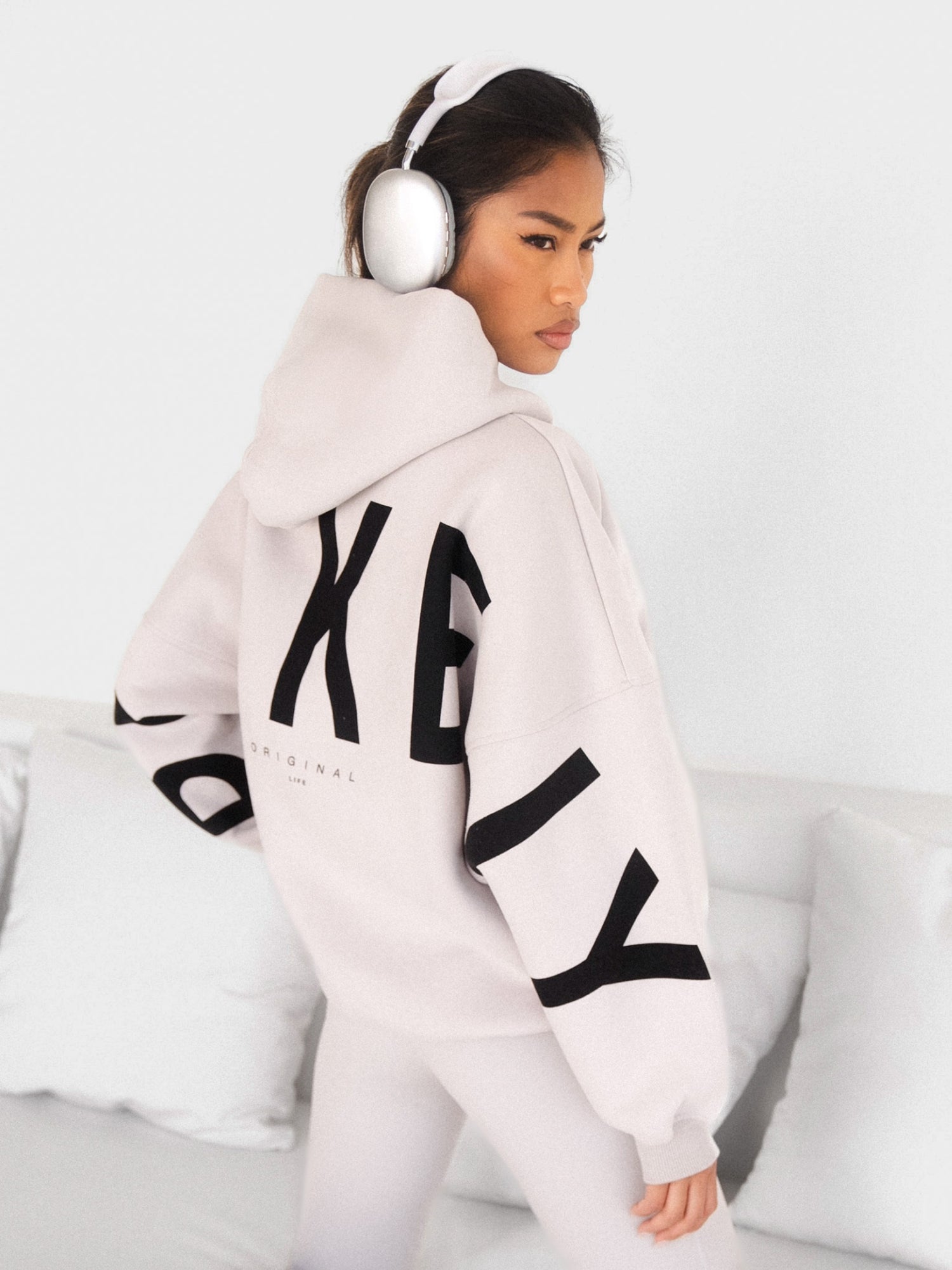 a*b様 STONE  Cotton Sweat Hoodie S Buy Blakely Stone Isabel Hoodie | Free delivery on orders over