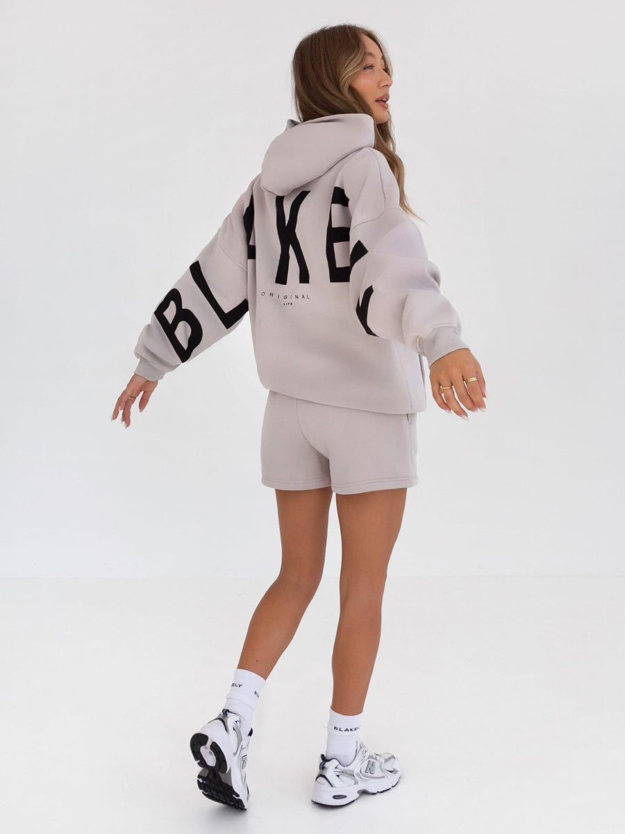 Isabel Oversized Hoodie - Stone