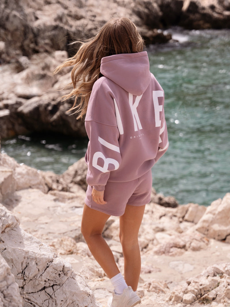 Isabel Oversized Hoodie - Dusty Pink