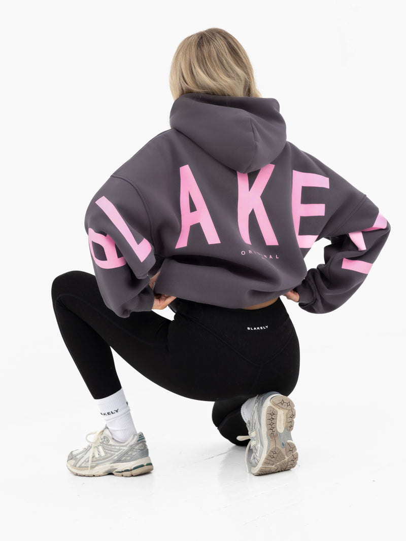 Isabel Oversized Hoodie - Graphite