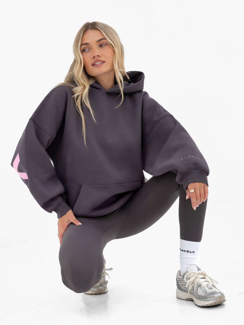 Isabel Oversized Hoodie - Graphite