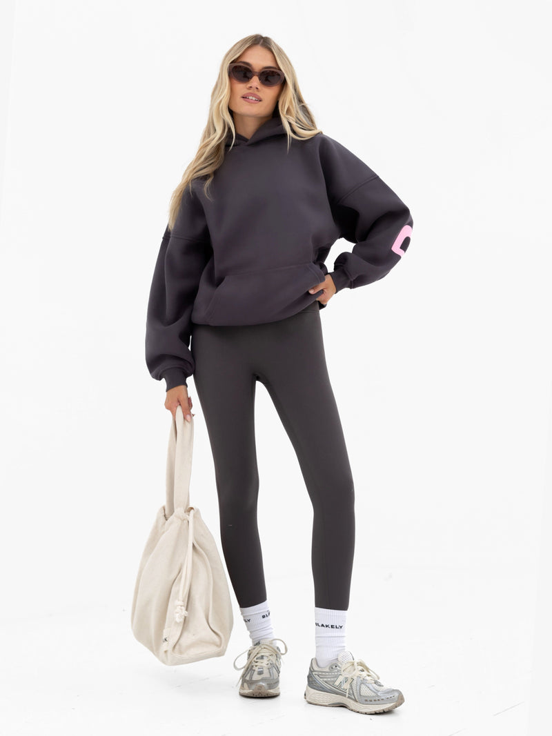 Isabel Oversized Hoodie - Graphite