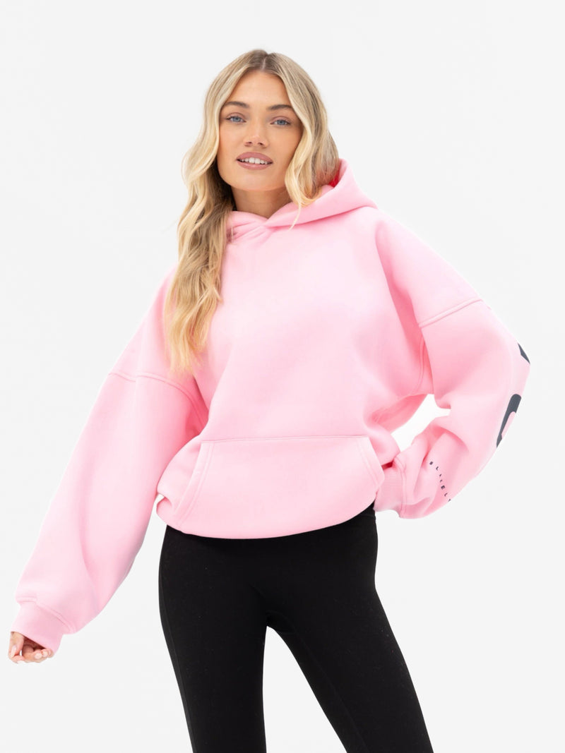 Isabel Oversized Hoodie - Powder Pink