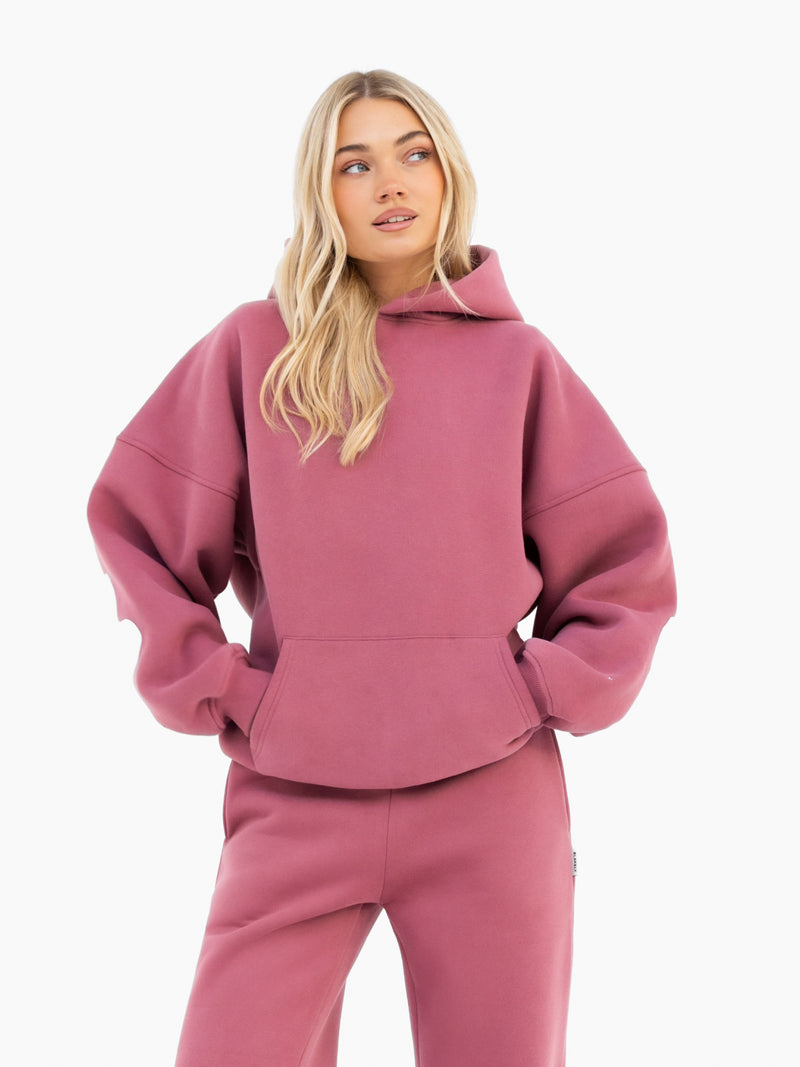 Cloud Isabel Oversized Hoodie - Dark Berry