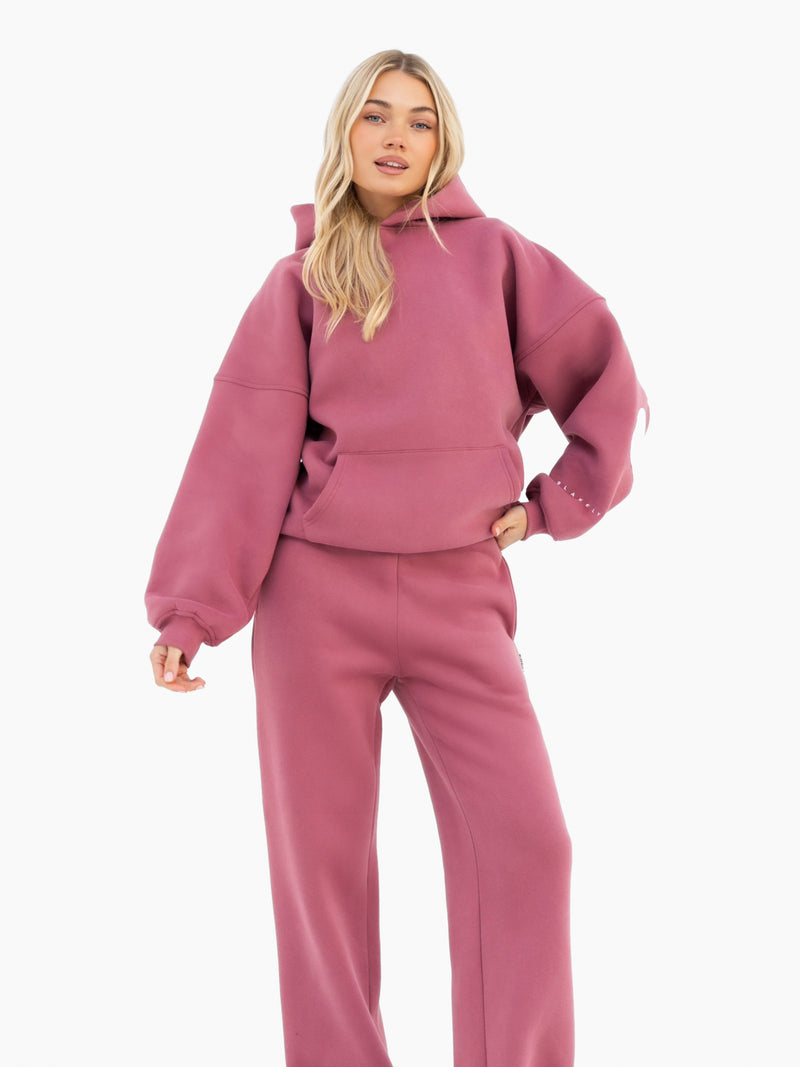 Cloud Isabel Oversized Hoodie - Dark Berry
