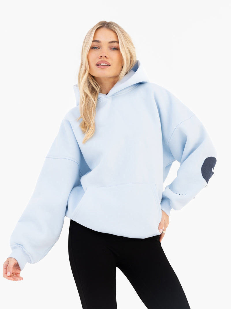 Cloud Isabel Oversized Hoodie - Soft Blue