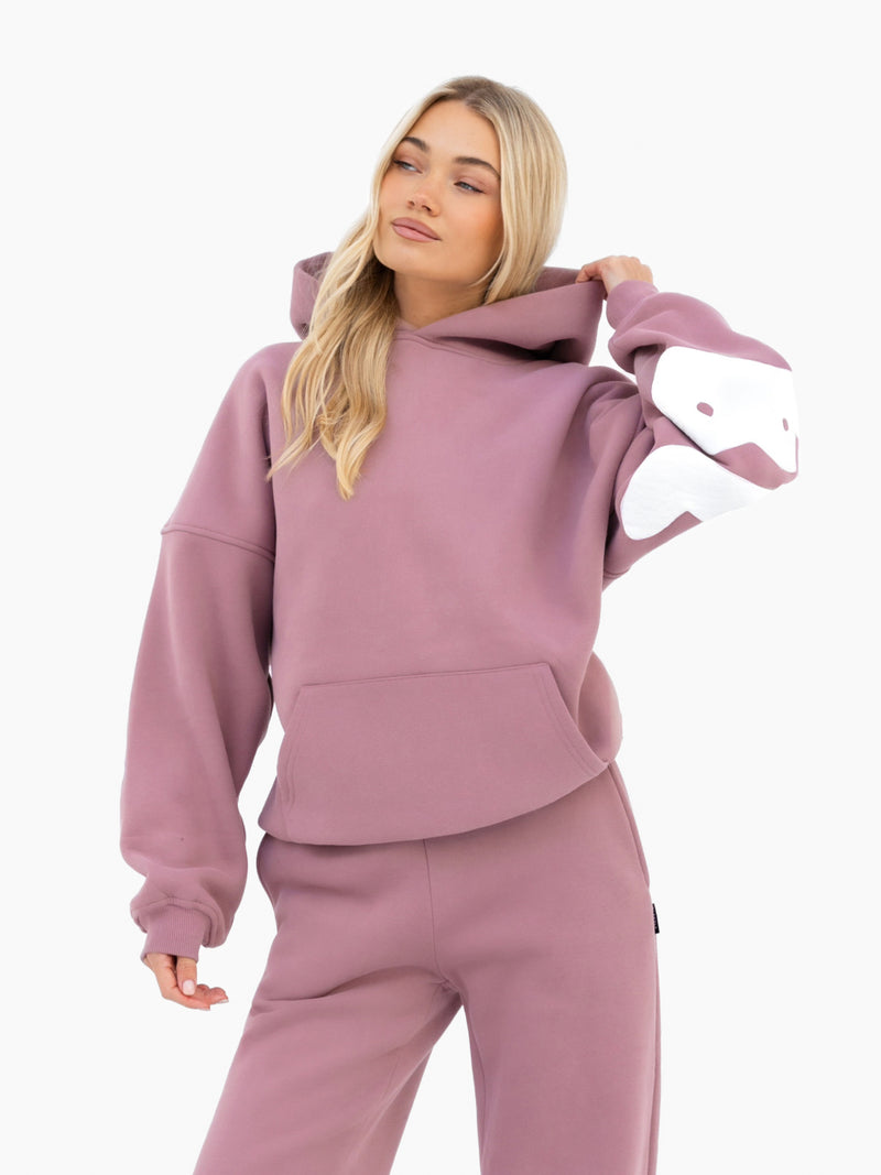 Cloud Isabel Oversized Hoodie - Dusty Pink