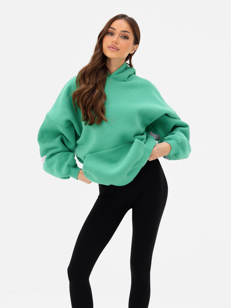 Isabel Oversized Hoodie - Jade Green