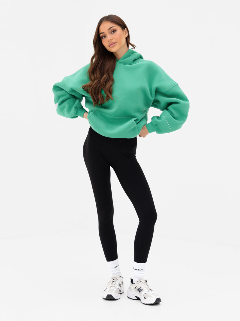 Isabel Oversized Hoodie - Jade Green