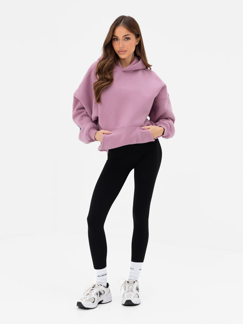 Isabel Oversized Hoodie - Soft Mauve