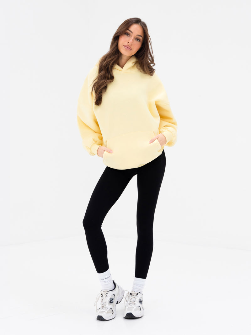 Isabel Oversized Hoodie - Pastel Yellow