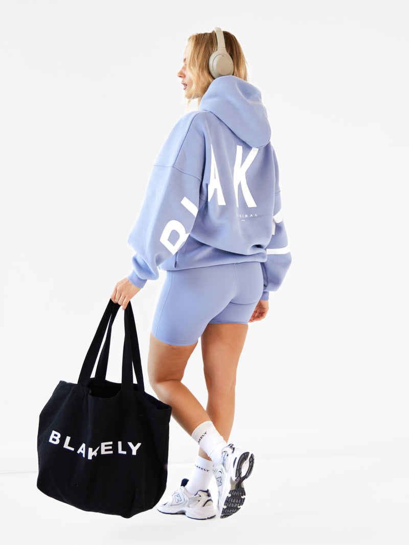 Isabel Oversized Hoodie - Cloudy Blue