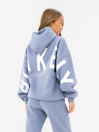 Isabel Oversized Hoodie - Granite Blue