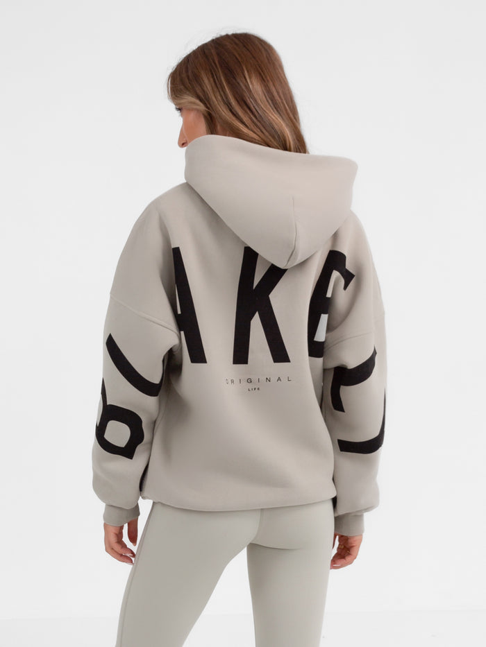 Isabel Oversized Hoodie - Grey