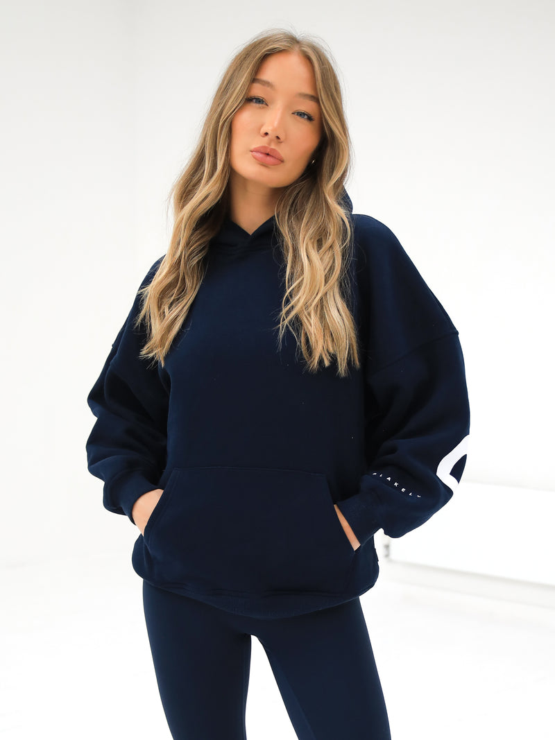 Isabel Oversized Hoodie - Navy