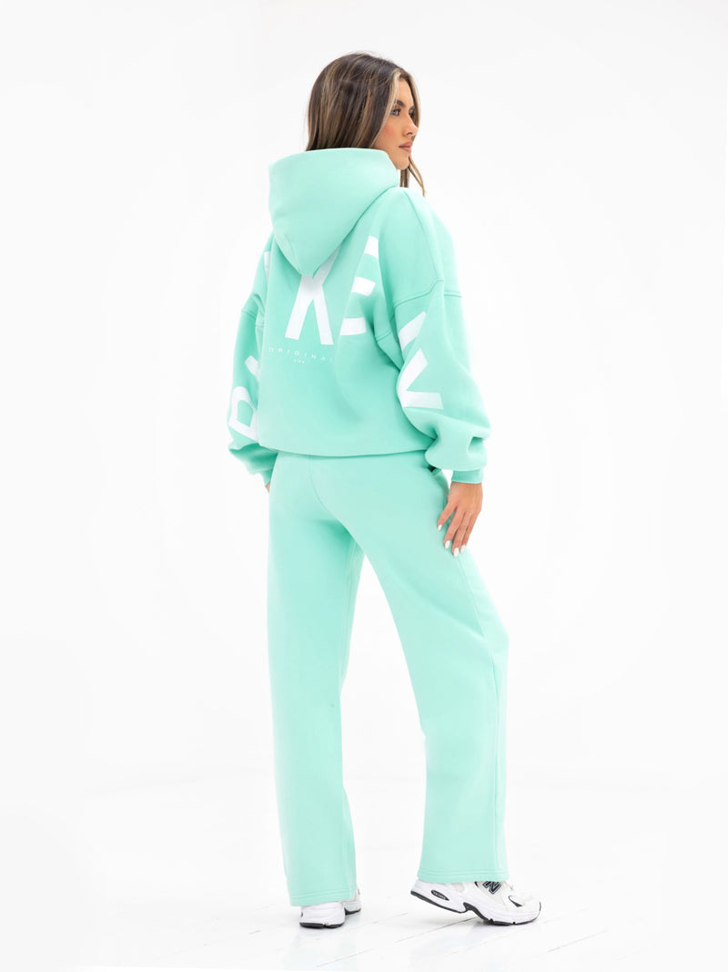 Isabel Oversized Hoodie - Bright Mint