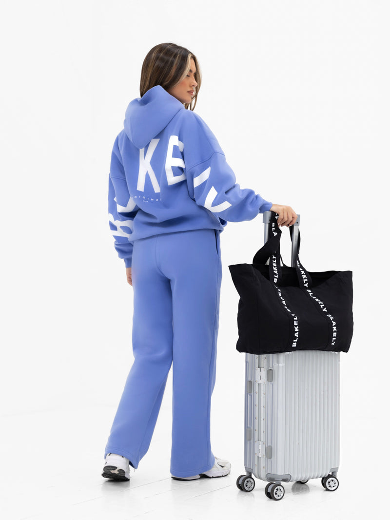 Isabel Oversized Hoodie - Cornflower Blue