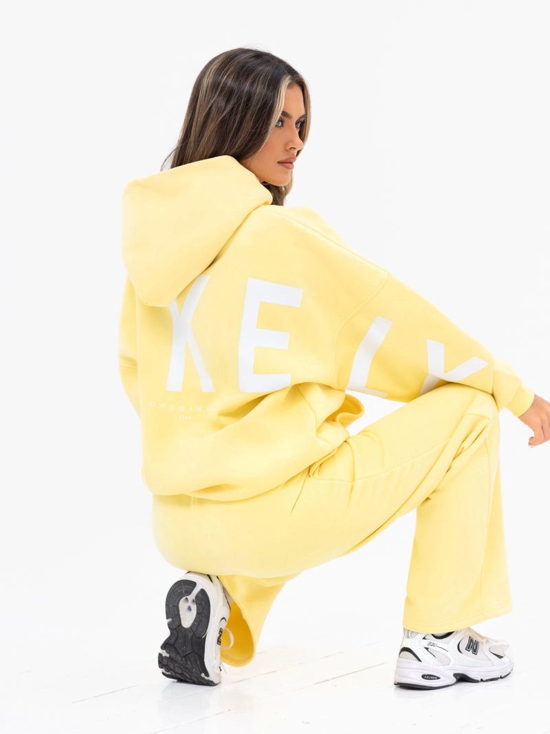 Isabel Oversized Hoodie - Lemon