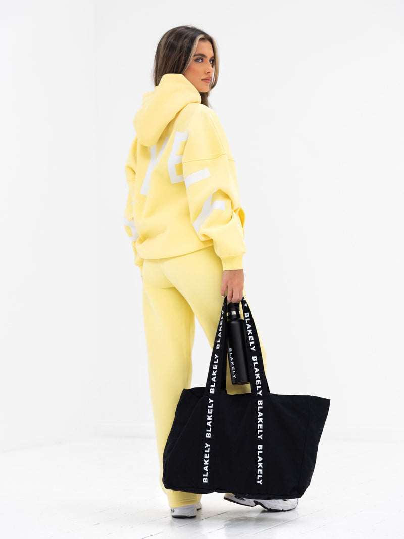 Isabel Oversized Hoodie - Lemon