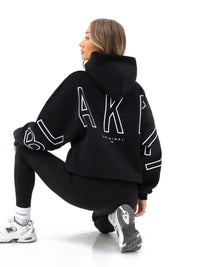 Outline Isabel Oversized Hoodie - Black