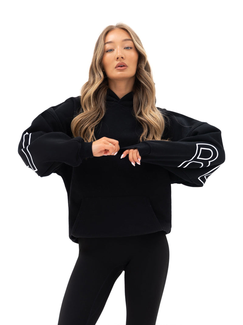Outline Isabel Oversized Hoodie - Black
