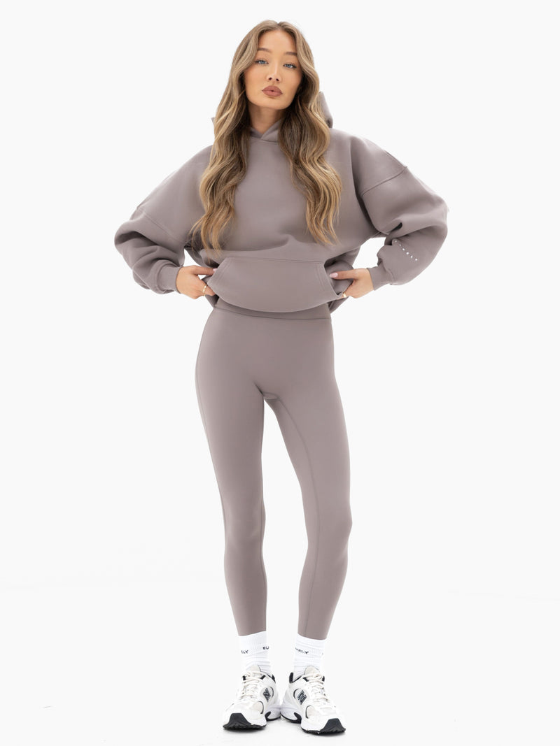 Isabel Oversized Hoodie - Pink Taupe