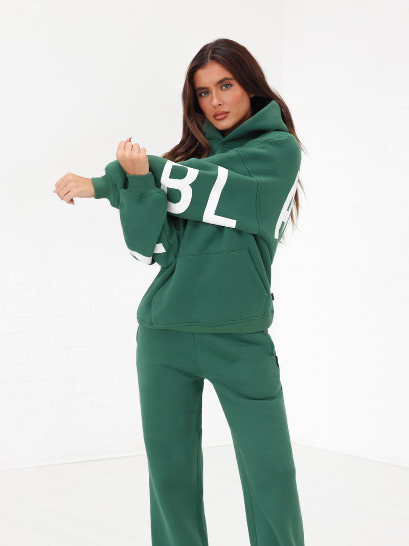 Isabel Oversized Hoodie -  Jade Green