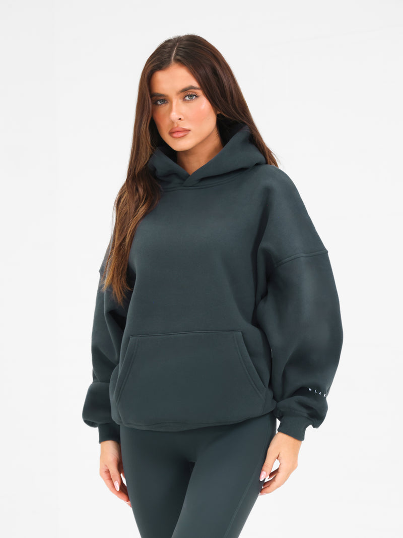 Isabel Oversized Hoodie -  Midnight Teal