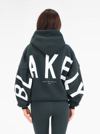 Isabel Oversized Hoodie -  Midnight Teal