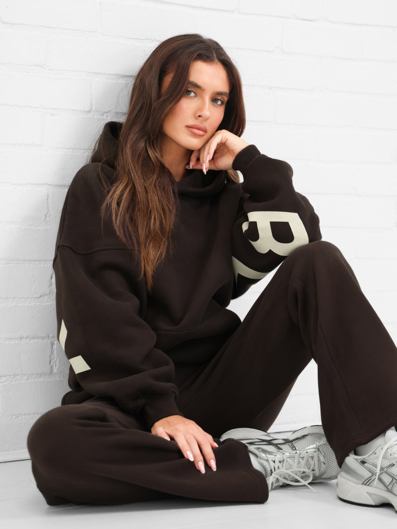 Isabel Oversized Hoodie -  Mocha
