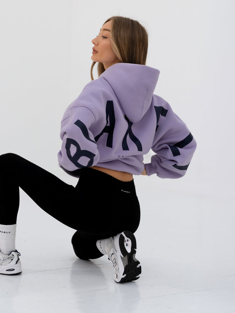 Isabel Oversized Hoodie - Violet