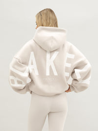 Isabel Oversized Hoodie - Soft Taupe
