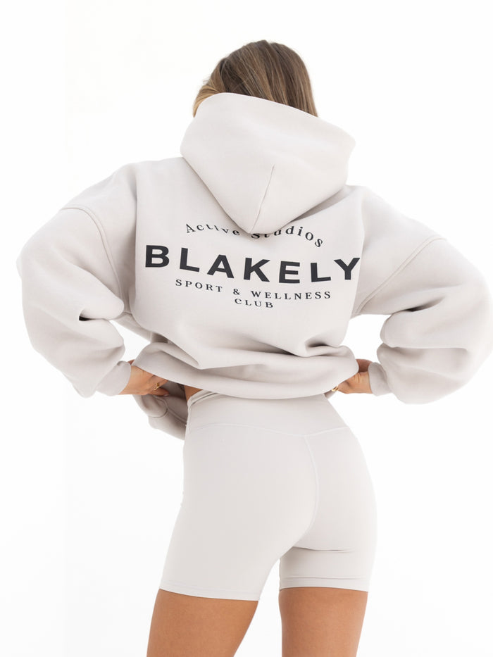 Active Studios Oversized Hoodie - Ivory