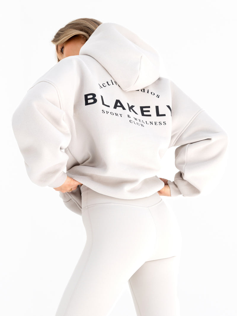 Active Studios Oversized Hoodie - Ivory