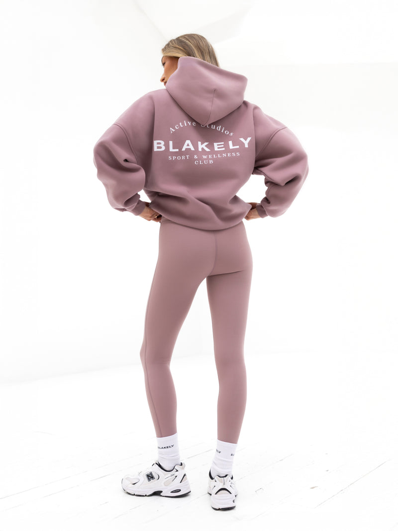 Active Studios Oversized Hoodie - Dusty Pink