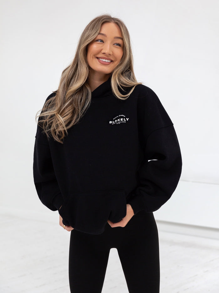 Active Studios Oversized Hoodie - Black