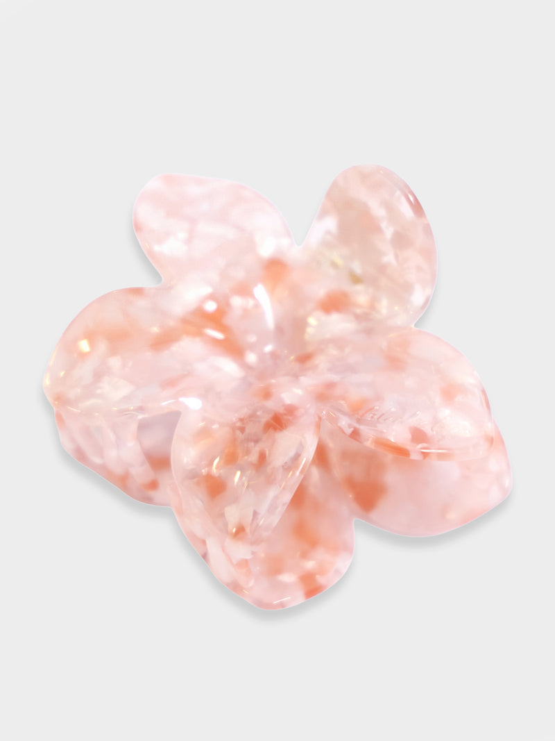 Blakely Flower Claw Clip - Rose