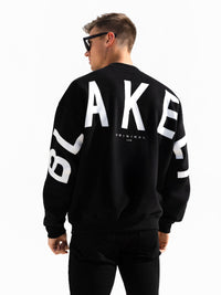 Idris Oversized Sweater - Black