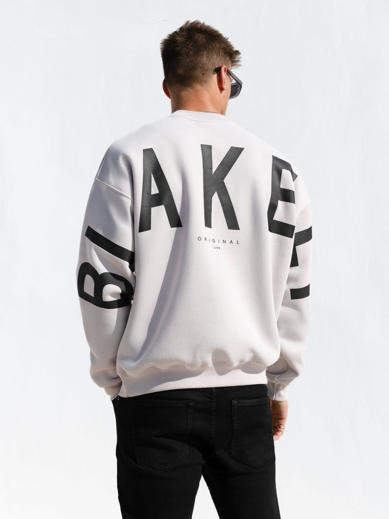 Idris Oversized Sweater - Stone