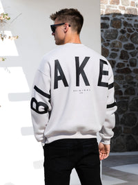 Idris Oversized Sweater - Stone