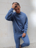 Universal Relaxed Jumper - Mid Indigo