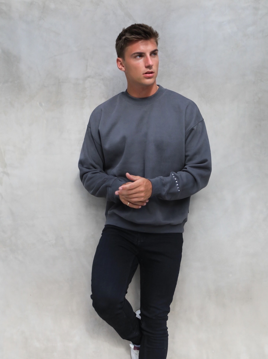 LAX Relaxed Jumper - Charcoal