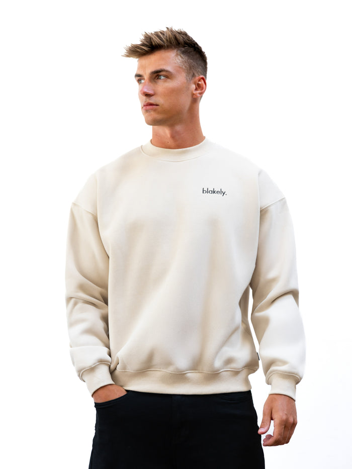 Sami Relaxed Sweater - Bone