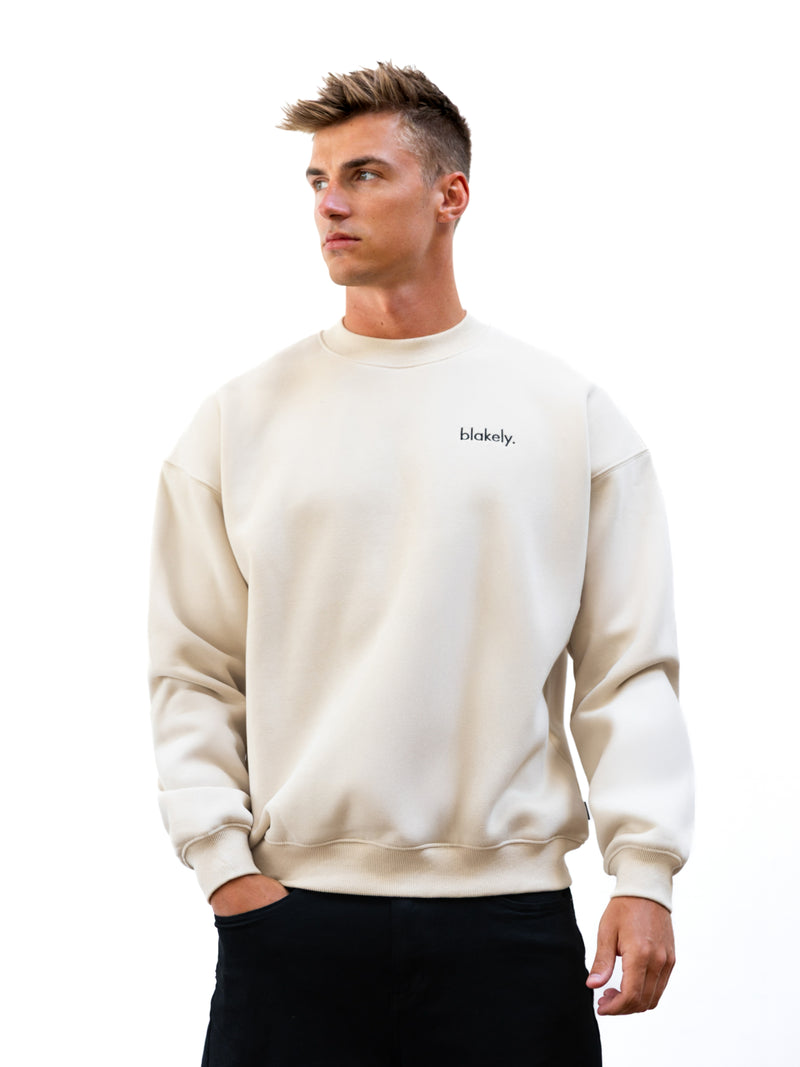 Sami Relaxed Sweater - Bone