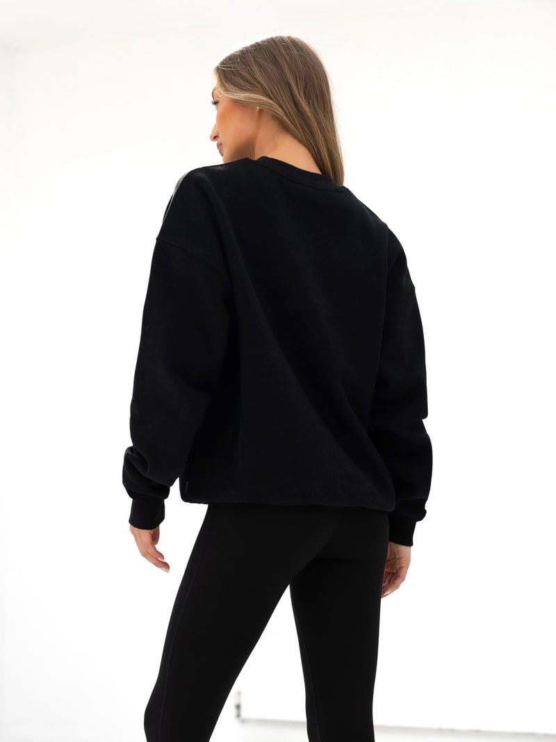 Sami Oversized Sweater - Black