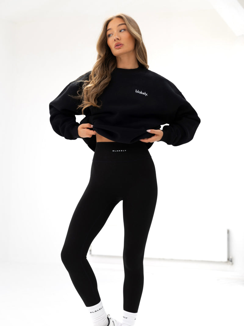 Sami Oversized Sweater - Black