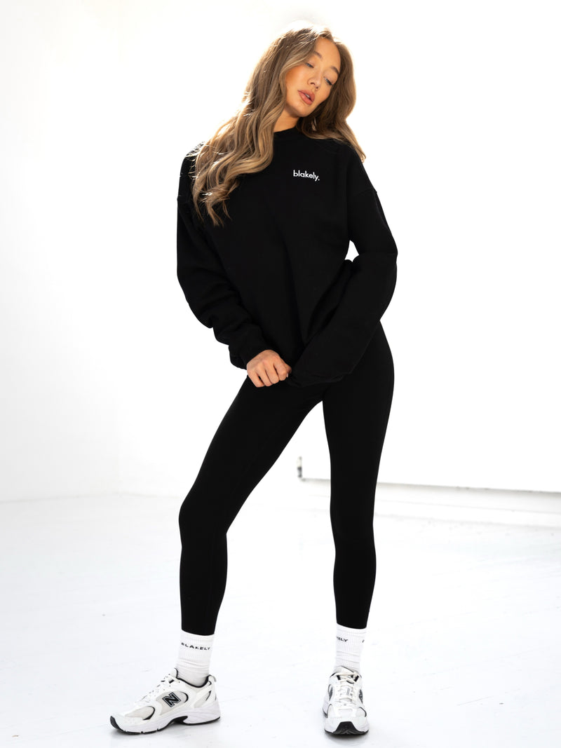 Sami Oversized Sweater - Black