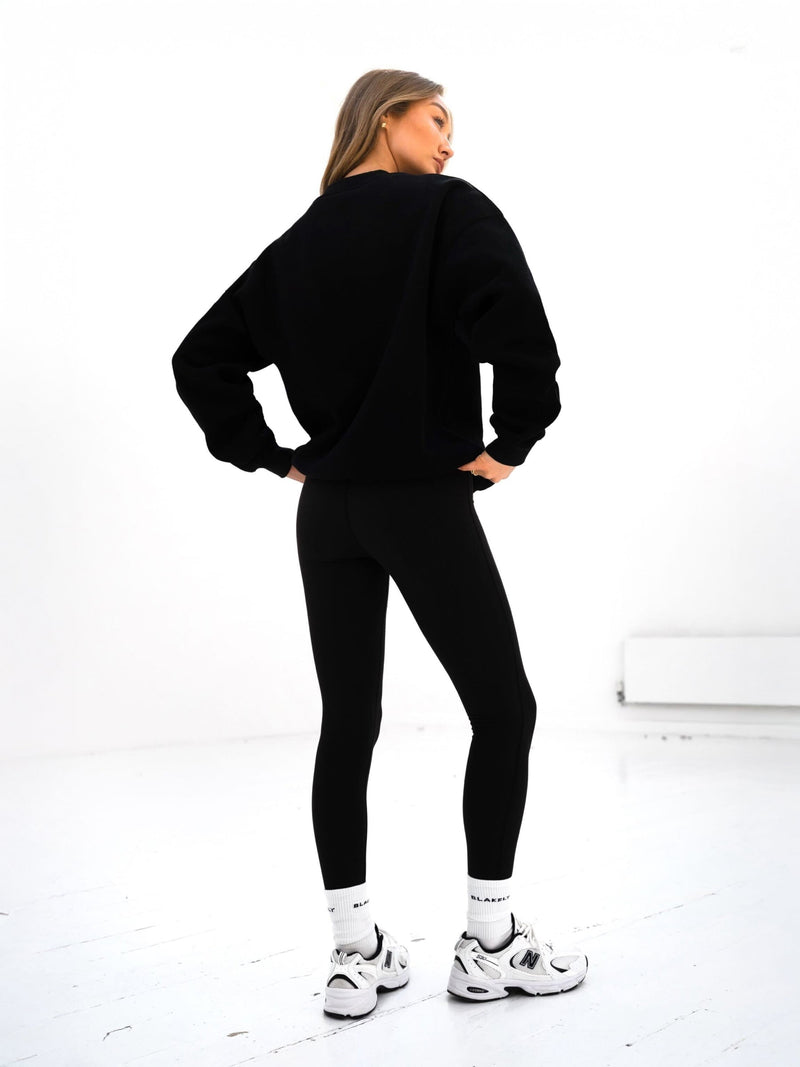 Madison Oversized Sweater - Black