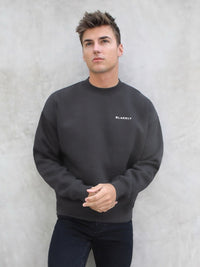 Series Relaxed Sweater - Charcoal