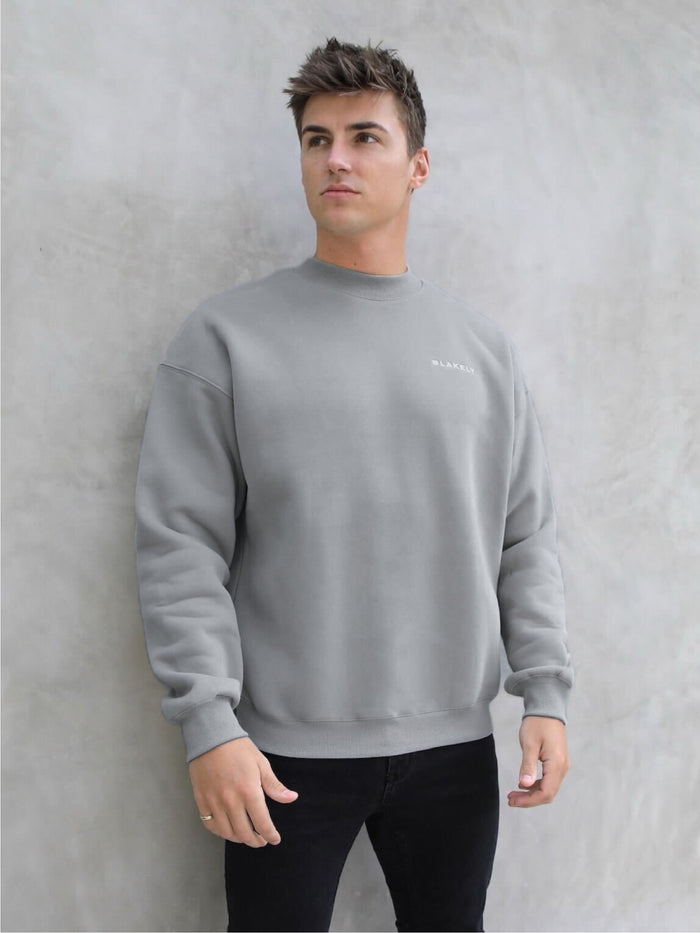 Series Relaxed Sweater - Stone Grey